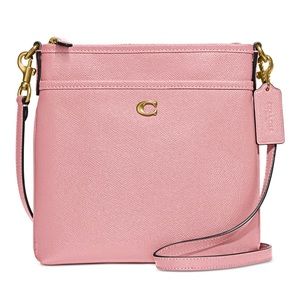 COACH.. Crossgrain Leather Kitt Crossbody